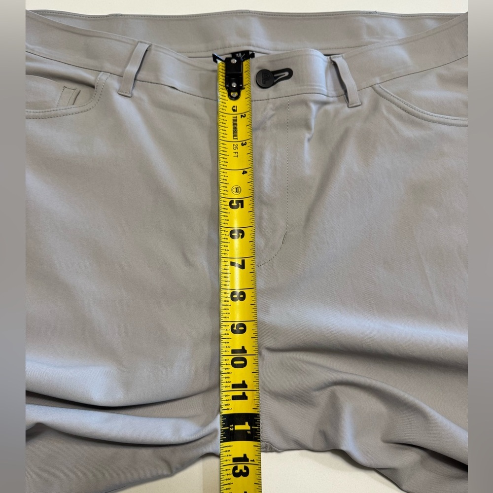 Public Rec Dealmaker Pants Mens Size 38/36 (38/34) Gray 5 Pocket Casual Men’s - Picture 7 of 9